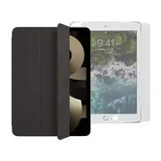 StylePro Combo iPad Air 4 & 5 Smart Folio Case Plus Screen Protector, Black