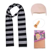 4 pack Gru Fancy Dress Costume Despicable Me Gru Cosplay Accessories Halloween Adult