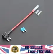 1x Fuse + holder Add A Circuit car Tap Piggy Back MINI Blade Fuse holder 12v 24v