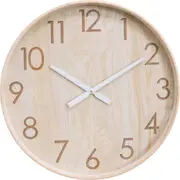 LVD Balsaglass Hanging Wall Clock Analogue 60cm Round Home/Office Room Decor