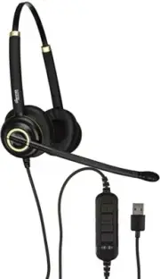 NEW Discover Dual Ear (Binaural) USB Headset (QTY IN STOCK)