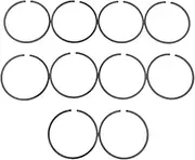 HUVNEXA 10pcs Lot 52mm X 1.2mm Piston Rings, for 046 MS460 MS461 064 MS650 Chainsaw Part 1122 034 3000 Car Piston Ring Set