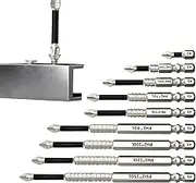 Magnetic Screwdriver Drill Bit Set - 9x Anti-Slip Magnetic Electric Screwdriver Set - Mixed Multi Drill Bits - Precision Tool For Creation Enthusiasts Home Repair 25 50 65 70 75 90 100 120 150mm
