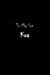 在飛比找博客來優惠-To My Dearest Son Koa: Letters