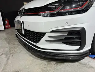 【天翊國際】VW GOLF GTI 7 7.5 M款 碳纖維前下巴