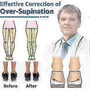 Adjustable Orthopedic Heel Lift 2/3 Layer for Supination & Over-Pronation Correction Medial & Lateral Heel Wedge Inserts for Knee Pain, Bow Legs L ...