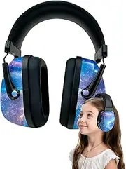 Rantizon Ear Defenders Children, Ear Protectors Noise-Cancelling and Sound-Isolating Professional Kids Ear Defender Earmuff Sleep Learning Ear Defenders Autism for Children Teens Hearing Protection