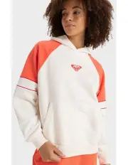 [Roxy] Essential Energy Blocked Hoodie in Egret