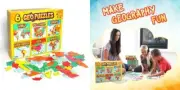 Geotoys 6 GeoPuzzles - One Box