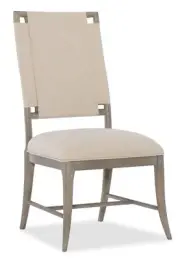 Hooker Furniture 6050-75410-SINGLE 20-1/2"W Rubberwood Framed - Beige / Greige
