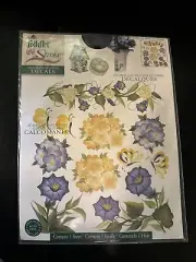 Plaid Folk Art One Stroke Decals Morning Glories & Hydrangea #1083