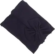 [Holibanna] Bow Turban Hat Witch Hat for Women Caps for Women Hats for Women Fashionable Beret Hat Women Turban Hats Cute Hat Hijab Hats for Women Beanie Hats for Women Ladies Hats Polyester