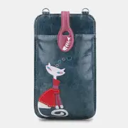 Women Casual Fashion Beauty Cat Pattern Crossbody Bag For Outdoor