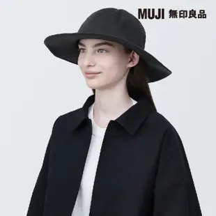 【MUJI 無印良品】MUJI Labo不易燃帽(黑色)