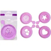 Appetito Cupcake Stencil 4 Designs