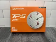 Dozen Taylormade TP5 Pix Alabama Crimson Tide v3 NCAA New Rare Golf Balls