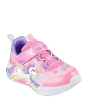 Skechers Infants' S-Lights: Unicorn Chaser Pink