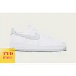 ＜TYO代購＞免運費 NIKE AIR FORCE 1 AF1 白灰 鐵牌 滑皮 小白鞋 男女 DC2911-100