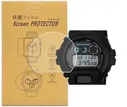 [3-Pcs] For DW-6900/ DW6900-1V Watch TPU Screen Protector,Full Coverage Screen Protector for DW6900 GLS-6900 Watch HD Clear Anti-Bubble and Anti-Scratch DW-6600