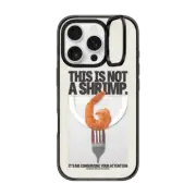 iPhone 16 Pro Impact Ring Stand Case MagSafe Compatible THIS IS NOT A SHRIMP by Okiden