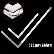Scale Mark Right Angle Double Side L Shape Stainless Steel Ruler Carpentry Tools