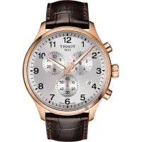 在飛比找momo購物網優惠-【TISSOT 天梭】韻馳系列 Chrono XL三眼計時手