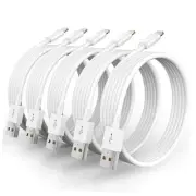 5 Pack(10FT)[Apple MFi Certified] iPhone Charger Long Lightning Cable Fast