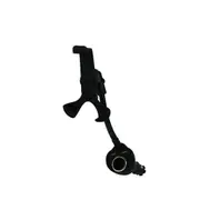 Pro-Kit Phone Holder w/ Lighter Socket & 2 USBs Clip On/Off Style