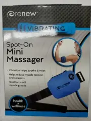 New Vibrating Spot-On Mini Massager,battery operated.
