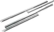 Compatible for GMC Chevy Chevrolet Tahoe Suburban 2021+ Chrome Car Exterior Side Door Body Strip Guard Protection Fender Trim