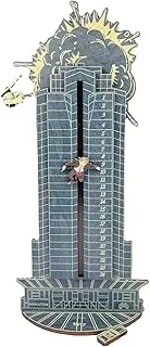[RIPTEADRY] Hans Gruber Advent Calendar - 2023 Die Hard Advent Calendar, Wooden Christmas Advent Calendar 2023, Nakatomi Plaza Advent Calendar, Christmas Countdown Calendar Gifts for Kids Adults