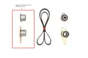 TIMING BELT KIT RENAULT 19 1.7 1.8 TBK43