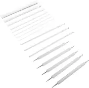 SHINEOFI Mandala Dotting Tools 16pc DIY Acrylic Sticks Rocks Stone Painting Pen Dotting Kit Art Craft Tool Set