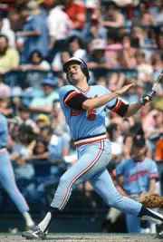 Roy Smalley Minnesota Twins bats v the Baltimore Orioles at an Maj- Old Photo