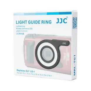 JJC LED導光圈 Olympus Tough TG-7 TG-6 TG-5 TG-4 奧林巴斯相機微距攝影配件