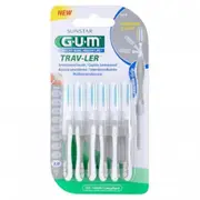 [Sunstar Gum] Gum® 1618 conical toothbrush 2mm 6pcs