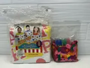 Brand New Sealed Amscan Potato Sack Race Game 6 Count & 1 Pack of Balloon Darts
