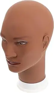 BELLIFFY Model Head Stand Men Mannequin Head Model Hat Display Stand Mannequin Head for Wigs Mannequin Heads Wig Holder Head Mannequin Head with Shoulder Wig Stand for Styling Caps Holder