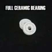 [2] ABEC-5 Full Ceramic Spool Bearings size 4x10x4 Abu Garcia