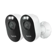 Reolink WiFi Outdoor Security Camera Wired with Spotlight Lumus (2 Pack)