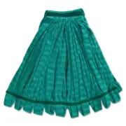 RCP T85206GRE 5 in. Green Headband Microfiber Tube Mop - Medium Green (6/CT) New
