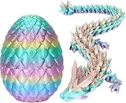 Arrderly 3D Dragon Egg, Crystal Dragon Fidget Toy, Home Office Decoration, Desk Toy for Kids and Adults