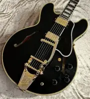 Gibson Custom Shop NEW Murphy Lab 1959 ES-355 Ebony w Bigsby Light Aged sn A9405