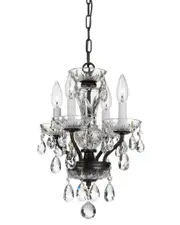 Crystorama 4-Light Mini Chandelier