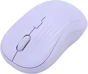 Wireless Bluetooth Mouse, 2.4 GHz Cordless Dual Mode Computer Mice with Receiver, 3 Adjustable DPI, Portable Silent Mouse for Desktops Laptops PC (Violet)