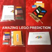AMAZING LEGO COLOR BLOCK PREDICTION MENTALISM MIND READING TRICK 1 DAY SHIPPING
