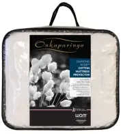 Onkaparinga Diamond Rose Cotton Mattress Protector