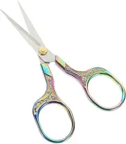 LIFKOME Plum Blossom Stainless Steel Scissors Tailor Scissor Thread Trimming Tool Multi-functional for Office Sewing