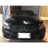 在飛比找蝦皮購物優惠-賓士 Benz W205 S205 C205 滿天星水箱護罩