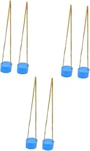 Vaguelly 3 Pairs Children’s Toys Childrens Toys Kids Walking Stilts Kids Picnic Game Toddler Toys Kids Balance Trainer Kids Balance Toy Kids Stilts Bucket Panda Walk on Stilts
